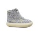 Унисекс зимние кроссовки Golden Goose Superstar High Winter Silver Glitter