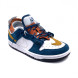 Мужские кроссовки Nike Dunk Low Navy&amp;amp;White