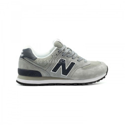 New Balance Женские 574 Grey-Navy