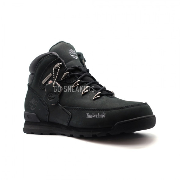 Мужские ботинки с мехом Timberland Euro Sprint Luxury Pack Black
