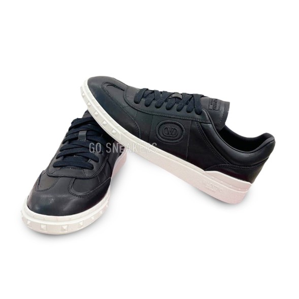 Женские кроссовки Valentino Sneakers Leather Black