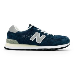 New Balance 574 Man Suede Navy