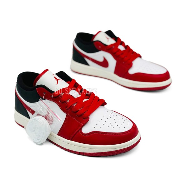 Мужские кроссовки Nike Air Jordan 1 Low Man Reverse Black Toe