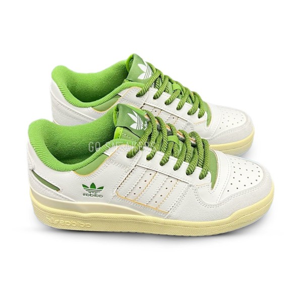 Женские кроссовки Adidas Forum 84 Low White/Green