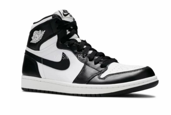 Унисекс кроссовки Nike Jordan 1 Retro Black White (2014)