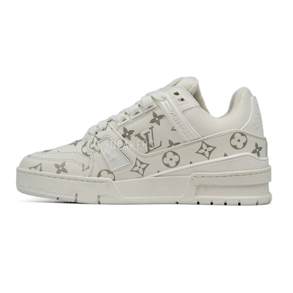 Женские кроссовки Louis Vuitton Trainer Milk Monogram