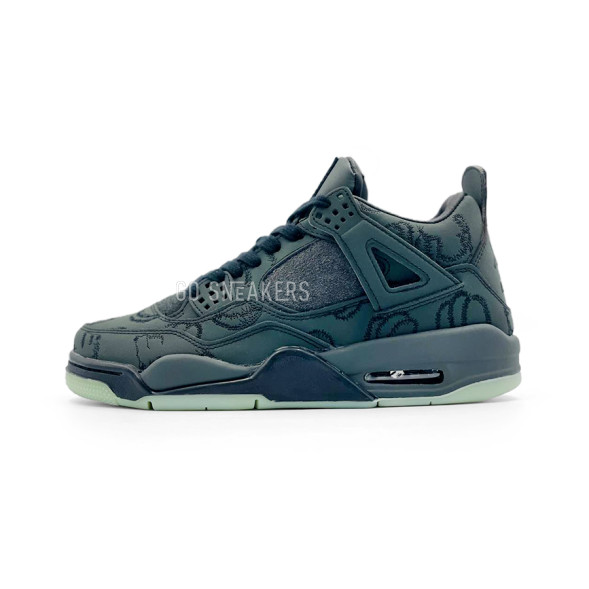Унисекс кроссовки Nike Air Jordan 4 Retro x KAWS Black