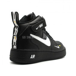 Nike Air Force 1 Mid SE Premium Black