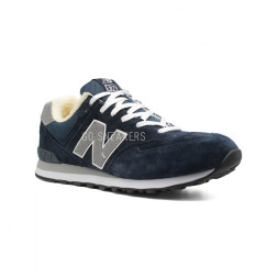 New Balance Мужские 574 Navy-Gold XXL