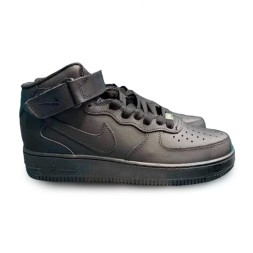 Nike Air Force 1 Mid Black Autumn Black