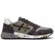 Унисекс кроссовки Premiata 483 Textile/Suede Olive/Brown