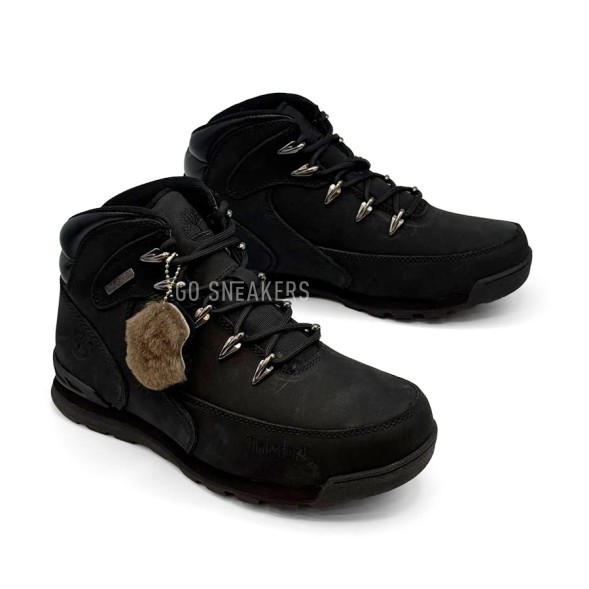 Зимние мужские кроссовки Timberland Euro Rock Hiker Winter Black