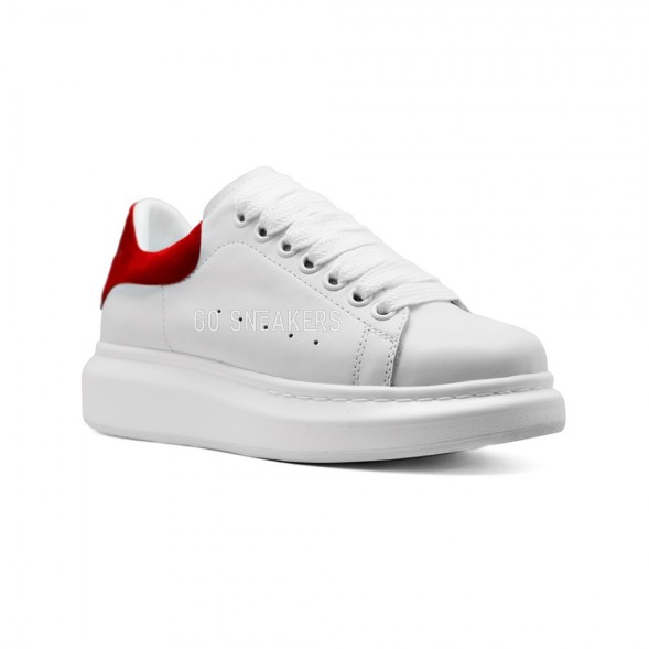 Женские кроссовки Alexander McQueen Luxe Red Suede