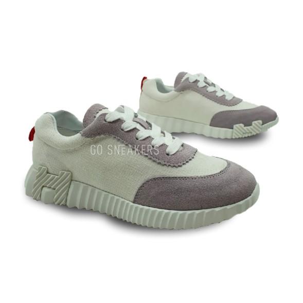 Женские кроссовки Hermes Addict Grey