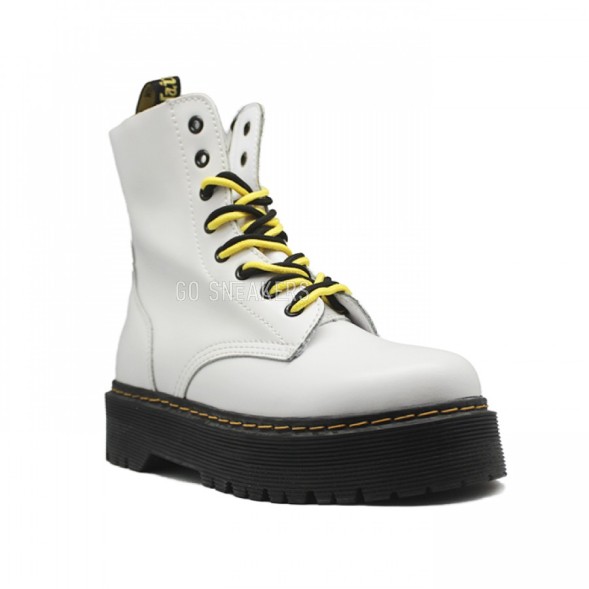 Женские ботинки Dr. Martens White