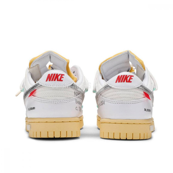 Унисекс кроссовки Nike Dunk Low Off-white Lo 01 Of 50