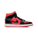 Унисекс кроссовки Nike Air Jordan 1 Mid Hot Punch Black