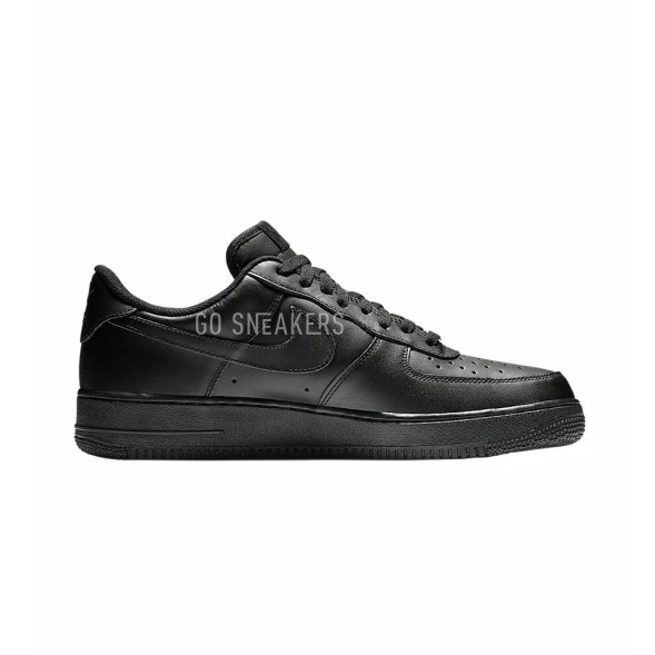 Унисекс кроссовки Nike Air Force 1 Low Black/Black ’07