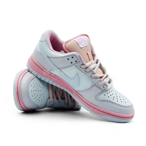 Унисекс кроссовки Nike Sb Dunk Low White Light/Pink