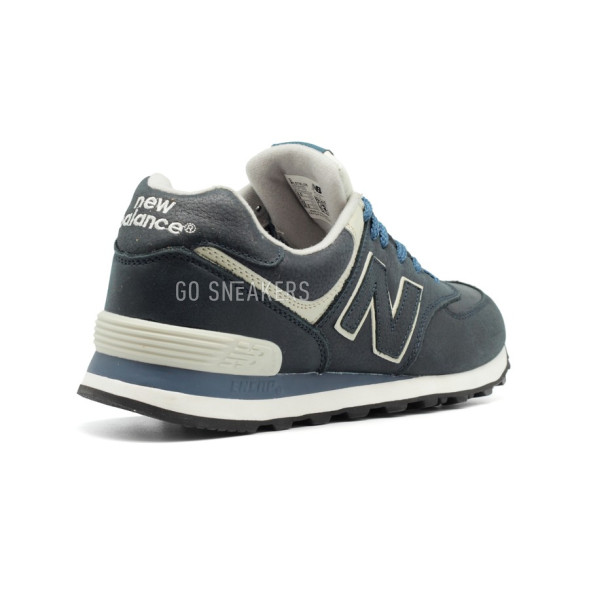 Мужские кроссовки New Balance 574 Leather Navy