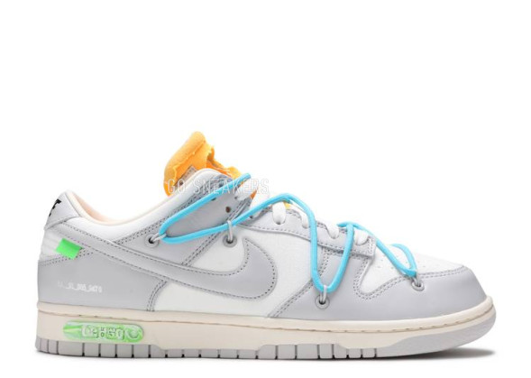 Унисекс кроссовки Nike Dunk Low Off-White Lot 02 of 50