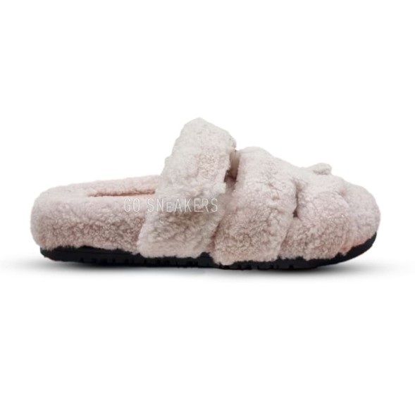 Женские сандалии Hermes Flip-flops Pink Wool 