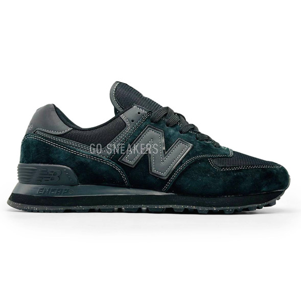 Унисекс кроссовки New Balance 574 Suede Dark Emerald