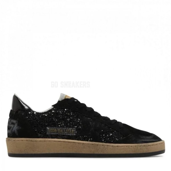 Женские кеды Golden Goose Super-Star Wmns Ball Star Black Glitter
