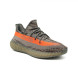 Женские кроссовки Adidas YEEZY 350 SPLY Grey-orange
