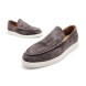 Мужские лоферы Hugo Boss Loafers Suede Brown
